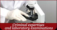 Ekspertyzy kryminalne i laboratoryjne